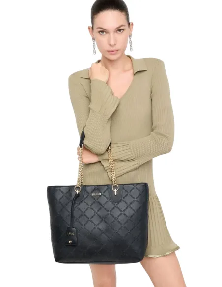 Borsa shopping Liu Jo, nera