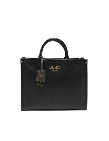 Shopping con due manici Liu Jo, nera