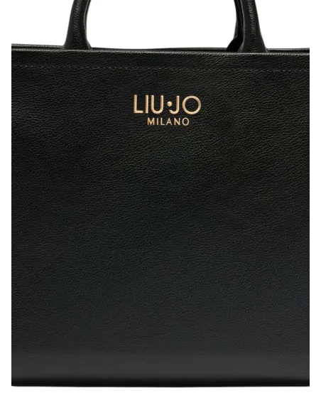 Shopping con due manici Liu Jo, nera