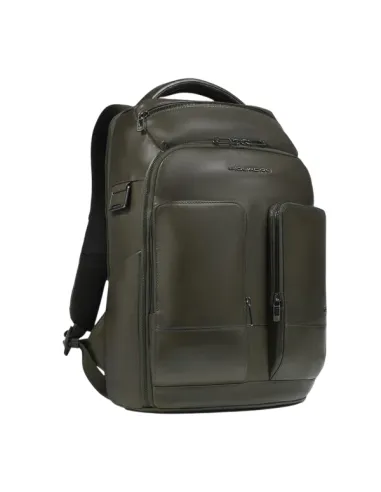 Piquadro Philip leather backpack 15.6...