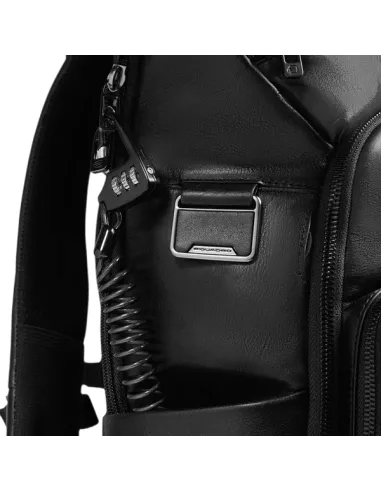 Piquadro Philip Leder-Reiserucksack...