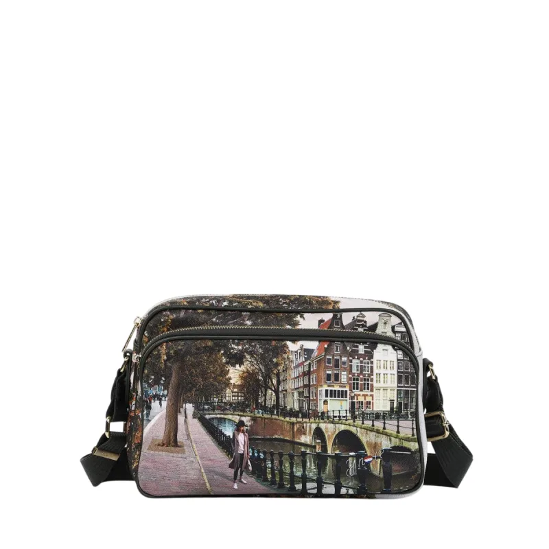 YNot Yes Bag medium crossbody with zipped pockets and...