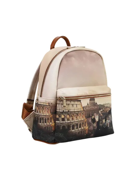 YNot Rucksack Damen mit Reißverschluss und Print wasserfest, Jubilee