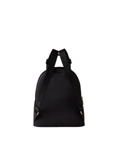 Zaino con chiusura con zip Borbonese, nero