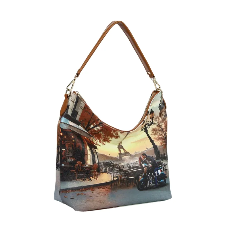 YNot Yes Bag Large Shoulder Bag with Zip Closure and... 2