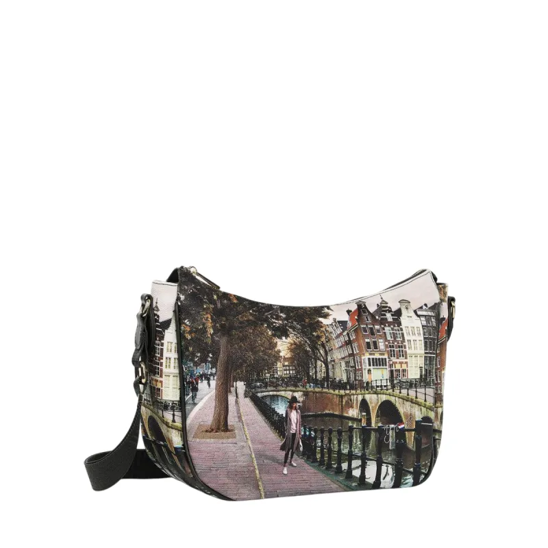 Borsa donna media a tracolla Ynot, Amsterdam Bridge 2