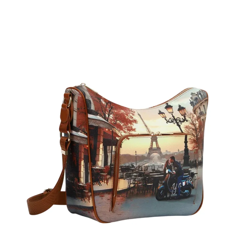 YNot Yes Bag Damen Umhängetasche mit Reißverschluss und... 2