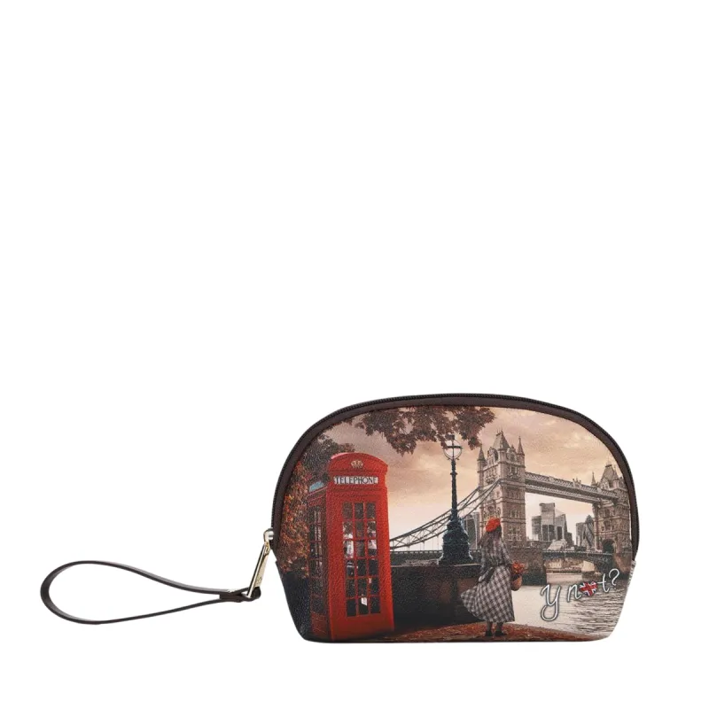 Small Beauty Case YNot Yes Bag with Printed Fabric and...