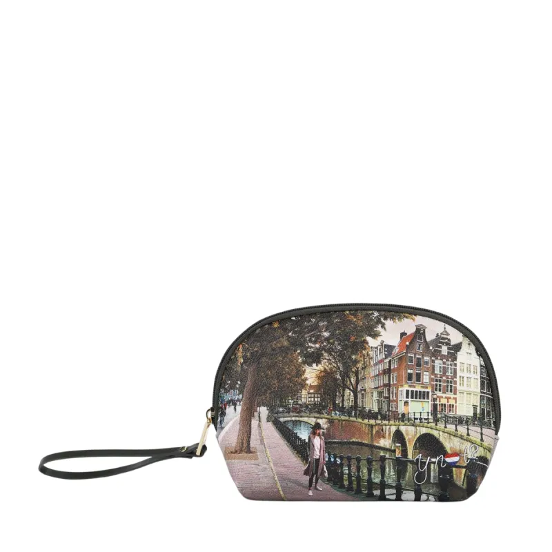 Small Beauty Case YNot Yes Bag with Printed Fabric and...