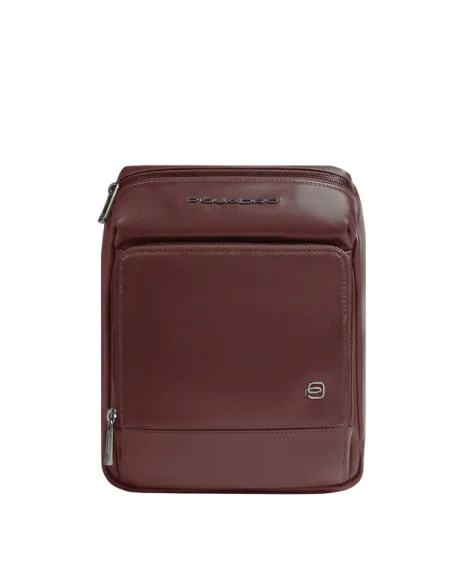 Men's Leather Crossbody Bag Piquadro Philip for iPad® Pro 11", brown