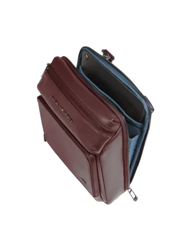 Men's Leather Crossbody Bag Piquadro...