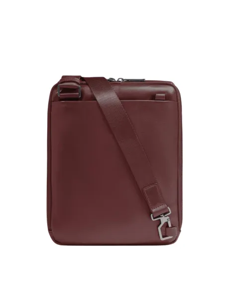 Herren-Umhängetasche aus Leder Piquadro Philip für iPad® Pro 11", braun