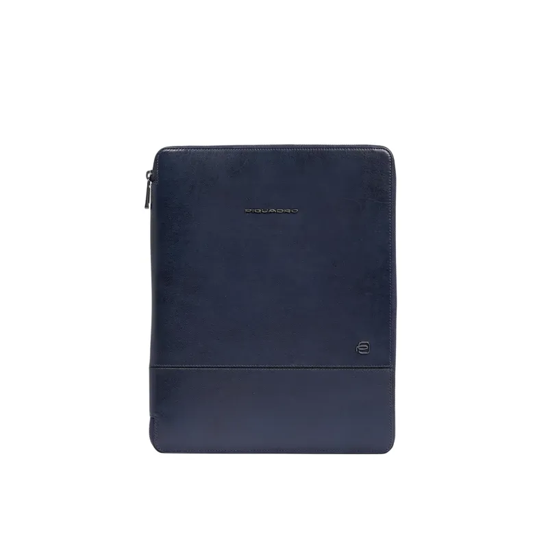 Piquadro Philip Leather Notepad Holder with iPad®...