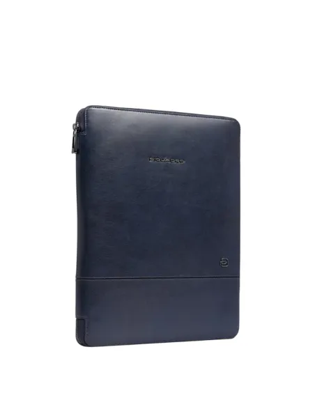 Portablocco in pelle per iPad®Pro 12,9 Piquadro Philip, blu