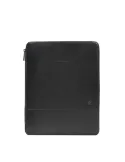 Portablocco in pelle per iPad®Pro 12,9 Piquadro Philip, nero