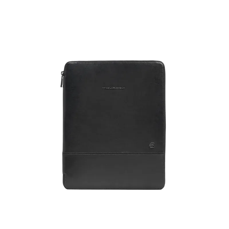 Portablocco in pelle per iPad®Pro 12,9 Piquadro Philip, nero