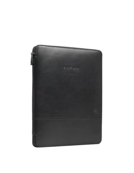 Portablocco in pelle per iPad®Pro 12,9 Piquadro Philip, nero