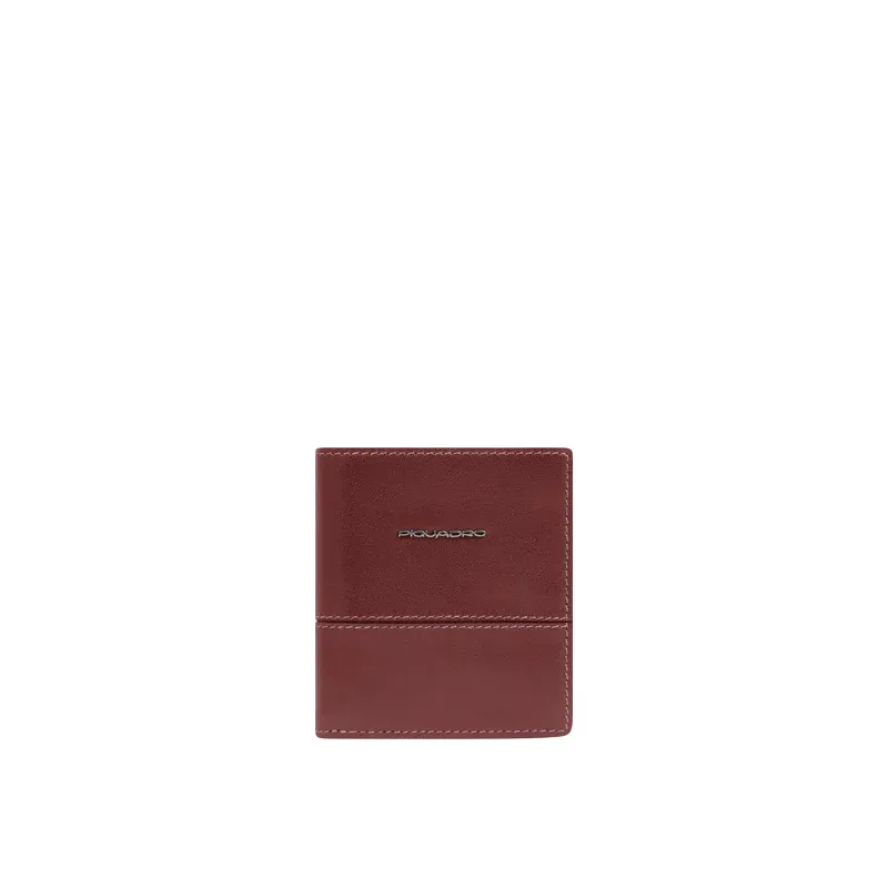 Piquadro Philip small vertical wallet for men with RFID...
