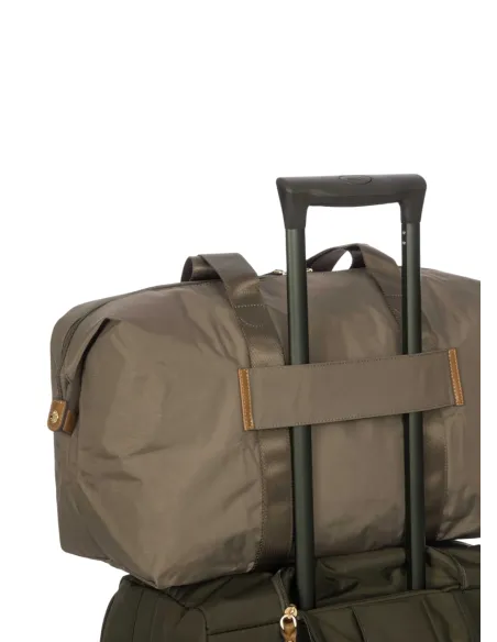 Borsone medio pieghevole Brics X-Collection, nocciola