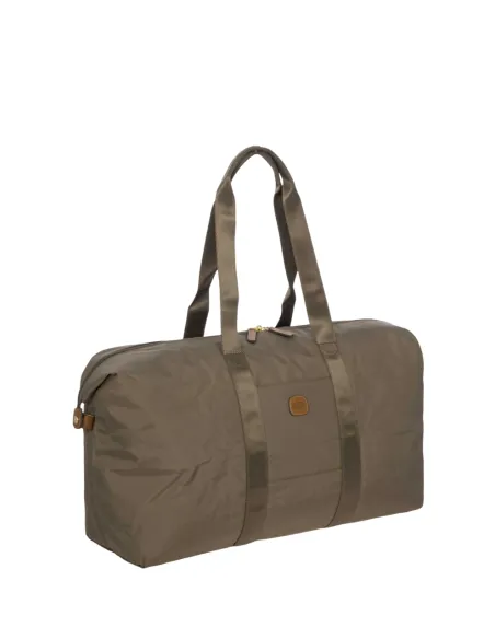 Brics X-Collection Folding Duffle mit Reißverschlussöffnung, nut