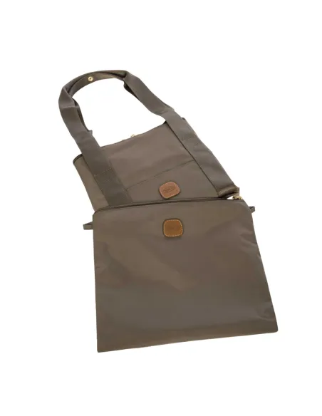 Brics X-Collection Folding Duffle mit Reißverschlussöffnung, nut