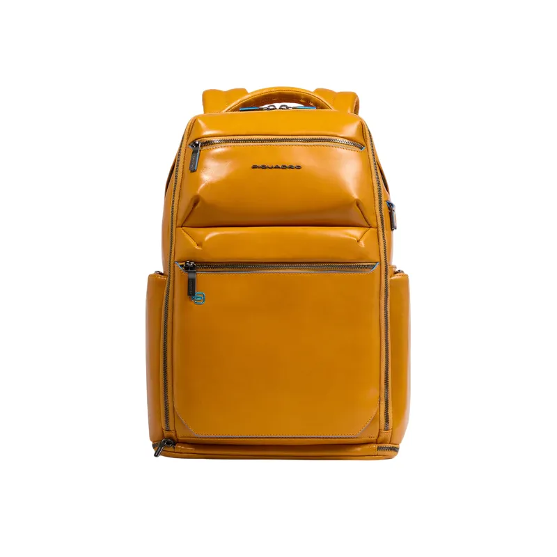 Piquadro Blue Square travel backpack with anti-theft...