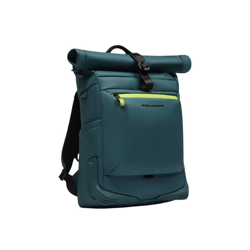 Zaino Piquadro Roll-Top Porta PC, ottanio 2