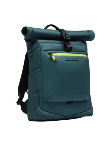 Piquadro Roll-Top computer backpack,...