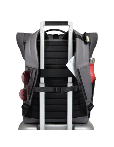 Zaino Piquadro Roll-Top Porta PC, grigio