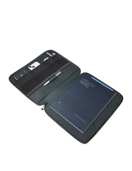 Piquadro Wollem Notizblock-Halter mit iPad®Pro 12,9"-Fach, grün2
