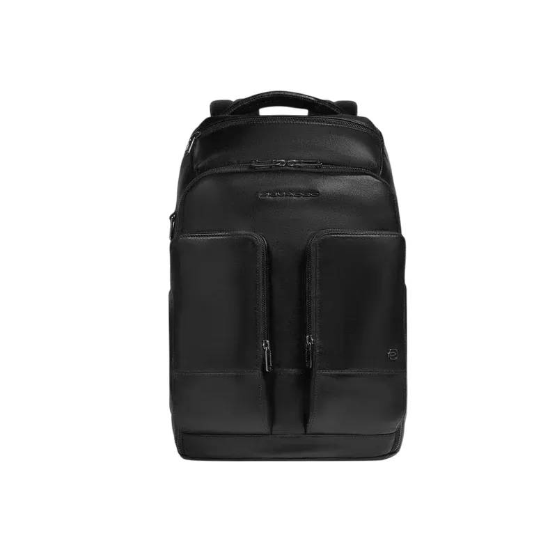 Piquadro Philip Leder-Rucksack 15,6 Zoll mit RFID Schutz...