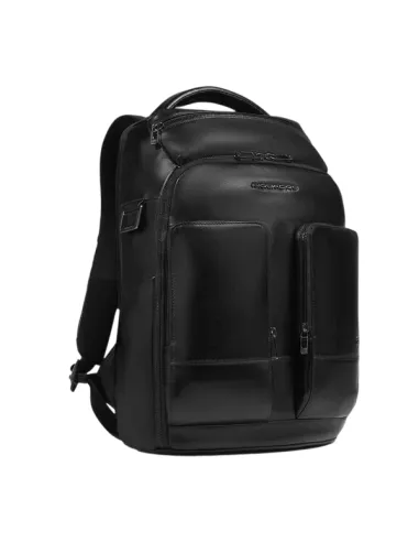 Piquadro Philip leather backpack 15.6...