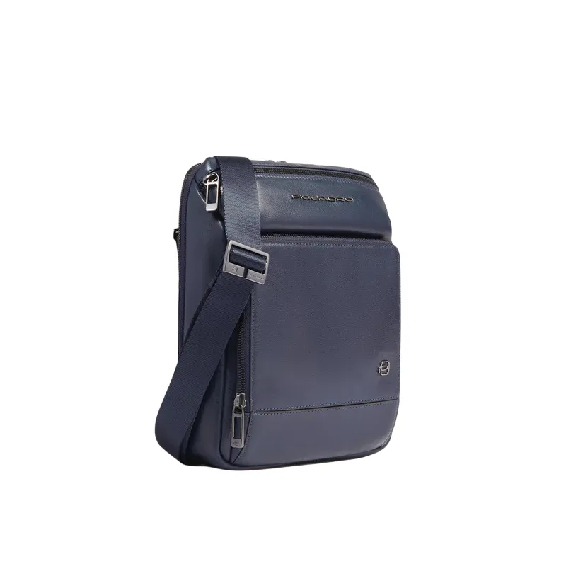 Men's Leather Crossbody Bag Piquadro Philip for iPad® Pro... 2