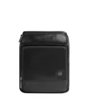 Men's Leather Crossbody Bag Piquadro Philip for iPad® Pro 11", black