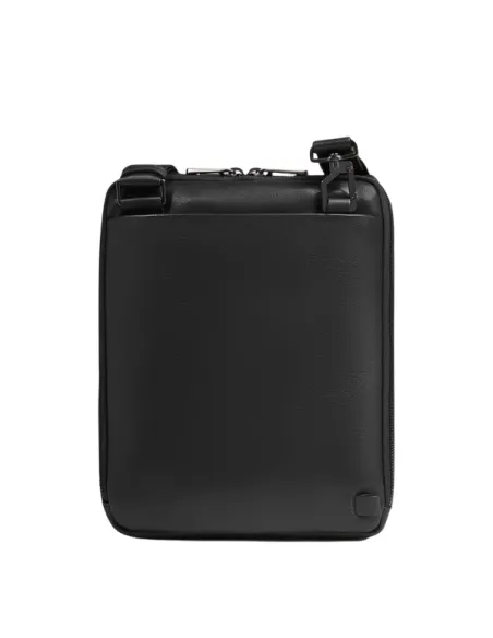 Herren-Umhängetasche aus Leder Piquadro Philip für iPad® Pro 11", schwarz