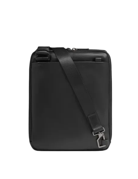 Herren-Umhängetasche aus Leder Piquadro Philip für iPad® Pro 11", schwarz