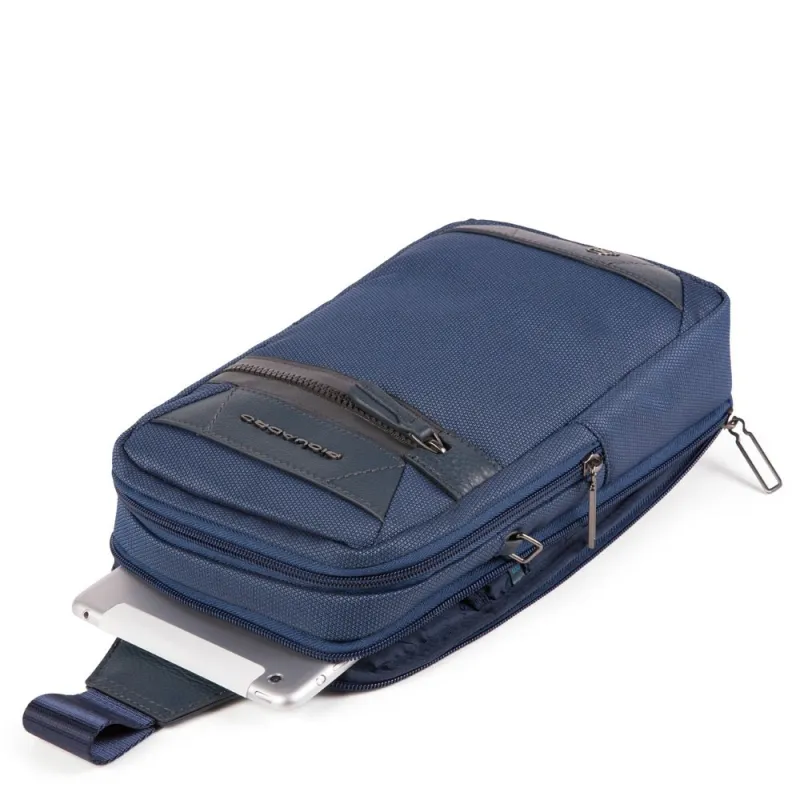 Mono sling bag Piquadro Trakai, blue 2