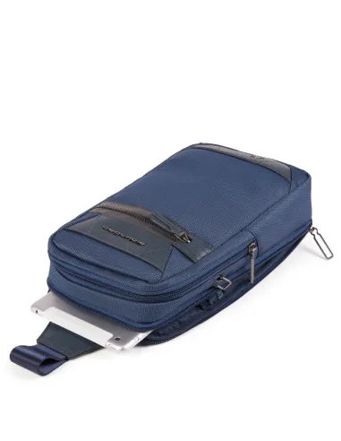 Mono sling bag Piquadro Trakai, blue