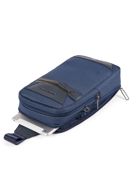 Querträgertasche Piquadro Trakai, blau