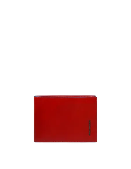 Men's wallets Blue Square collection, orange