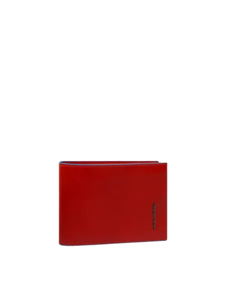 Men's wallets Blue Square collection, orange