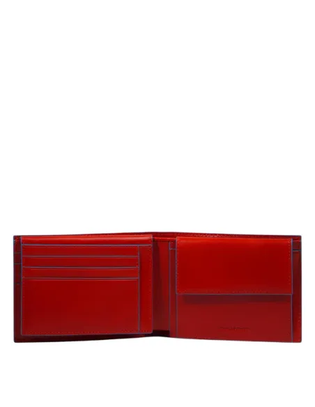 Men's wallets Blue Square collection, orange