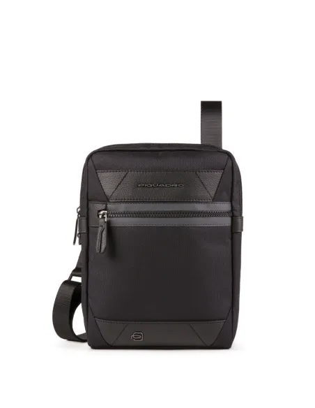 Umhängetasche Piquadro Trakai, schwarz