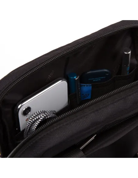 Umhängetasche Piquadro Trakai, schwarz