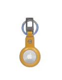 Key chain for AirTag®Piquadro Blue Square, yellow