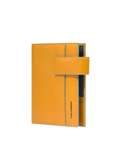 Organizer medio Piquadro Blue Square, giallo