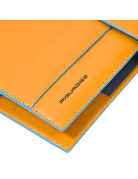 Organizer medio Piquadro Blue Square, giallo