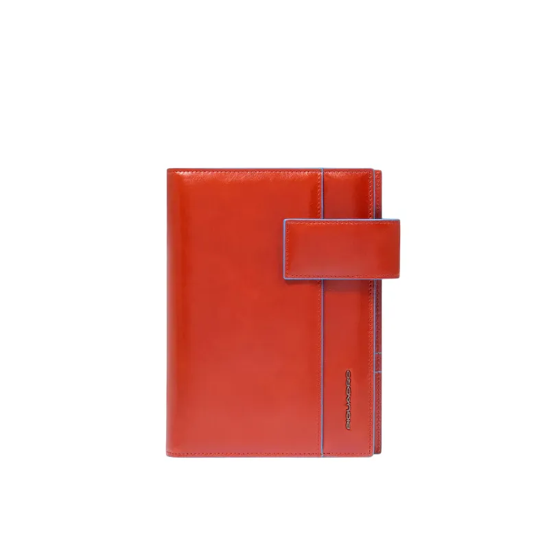 Organizer medio Piquadro Blue Square, arancione