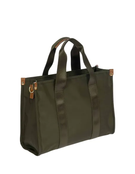 Bric's Opera Tasche X-Collection aus recyceltem Stoff, Olivgrün