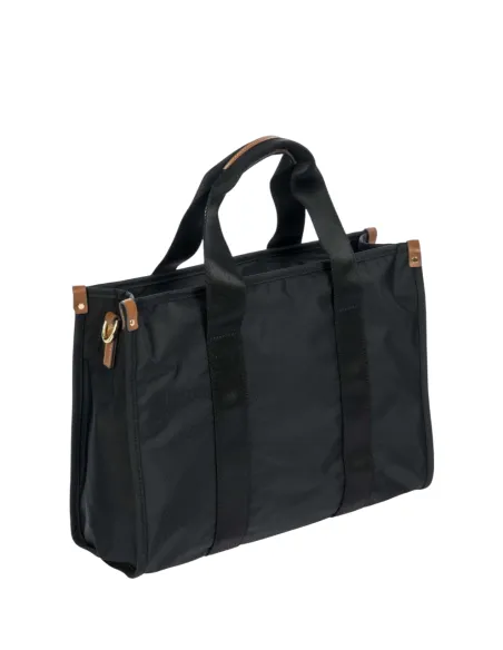 Bric's Opera Tasche X-Collection aus recyceltem Stoff, schwarz